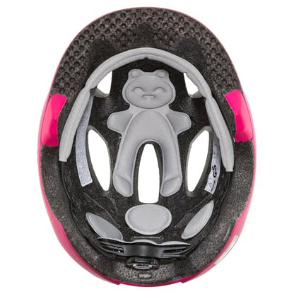 uvex oyo - leichter Fahrradhelm für Kinder - individuelle Größenanpassung - erweiterbar mit LED-Licht