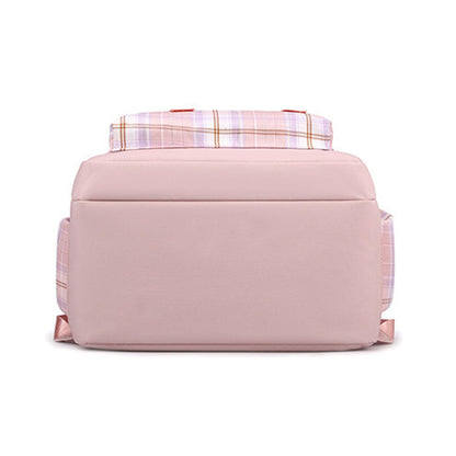 College Campus Schoolbag Weibliche Koreanische Version Schule Rucksack Belastung Linderung Mädchen Schultasche Junior Schulter Rucksack Reiner Farbeinkaufsrucksack