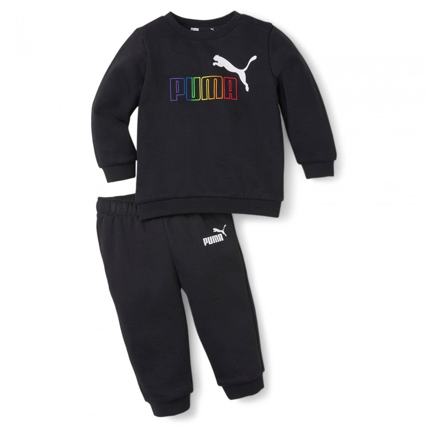 PUMA Unisex Kinder Minicats Ess Crew Jogger Fl Trainingsanzug