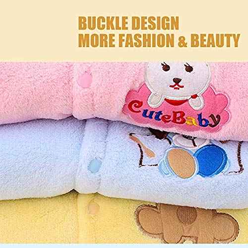 Gaorui Newborn Unisex Baby Winter Jumpsuit with Hood Romper Fleece Onesie All in One Snowsuit Outfits