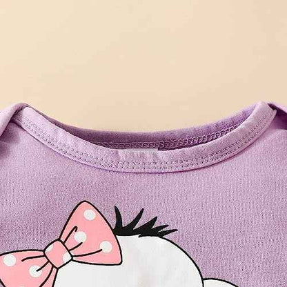 Toddler Girls Long Sleeve Cartoon Prints Romper Body Trousers Headbands Outfits Baby Clothing 6 Months Boy Baby Things For Girls