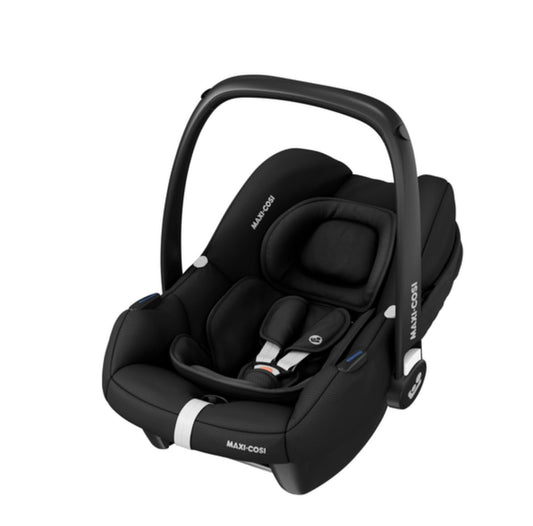 Maxi-Cosi CabrioFix i-Size, i-Size Babyschale Gruppe 0+ Autositz ab 40 bis 75 cm, 0-12 kg, Essential Black - Meloni2