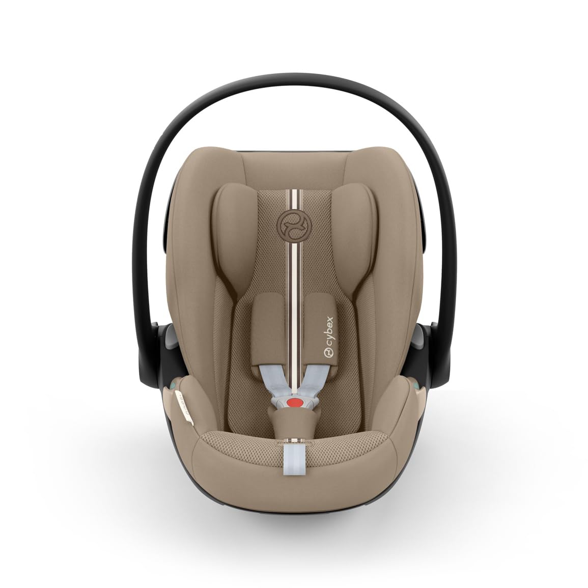 CYBEX Gold Babyschale Cloud G i-Size Comfort, Inkl. Neugeboreneneinlage, Ab Geburt bis ca. 24 Monate, Für Kinder ab 40 cm bis 87 cm, Max. 13 kg, Moon Black - Meloni2