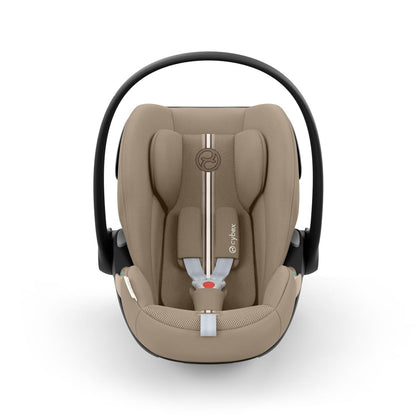 CYBEX Gold Babyschale Cloud G i-Size Comfort, Inkl. Neugeboreneneinlage, Ab Geburt bis ca. 24 Monate, Für Kinder ab 40 cm bis 87 cm, Max. 13 kg, Moon Black - Meloni2