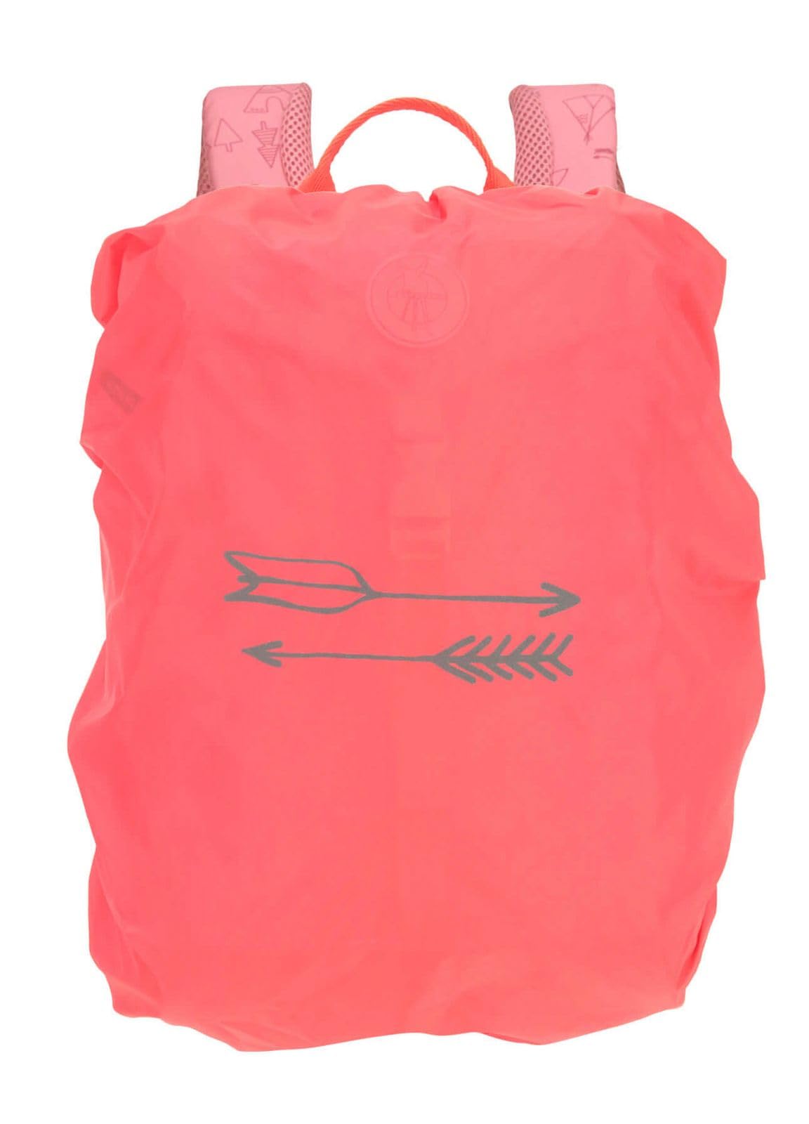 Kinder Wanderrucksack Kinderrucksack mit Brustgurt gepolsterte Schultergurte wasserabweisend, 14 Liter/Big Outdoor Backpack Sunny Explorer Rose/pink
