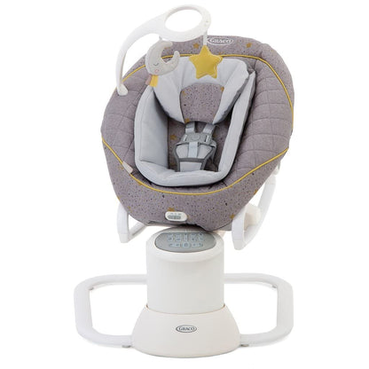 Graco All Ways™ Soother 2-in-1, elektirsche Babyschaukel und tragbare Wippe, ab Geburt bis ca. 9 Monate (9 kg), mit Vibration und einstellbarer Schwunggeschwindigkeit, Little Adventures
