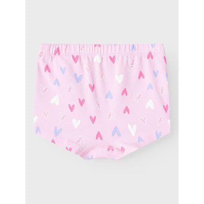 NAME IT Mädchen Nmftights 3p Pink Hearts Noos