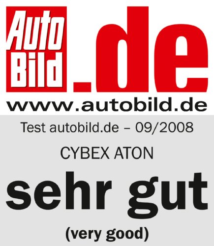 CYBEX Silver Babyschale Aton, Inkl. Neugeboreneneinlage, Ab Geburt bis ca. 18 Monate, Max. 13 kg - Meloni2