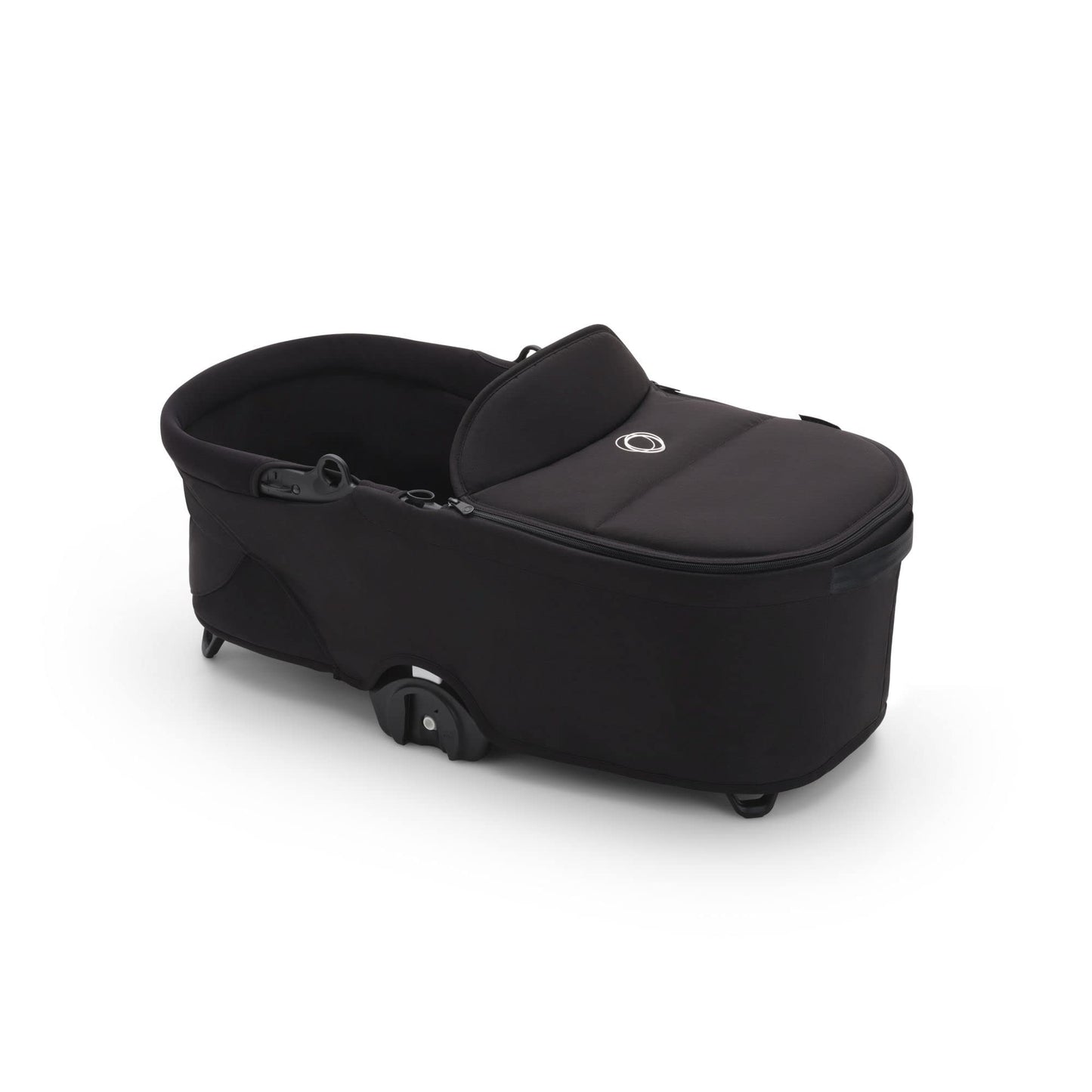 Bugaboo Dragonfly Liegewanne mit Lüftungsfenstern, einhändig faltbar in jeder Position, kompatibel mit dem Bugaboo Dragonfly City-Kinderwagen, Midnight Black