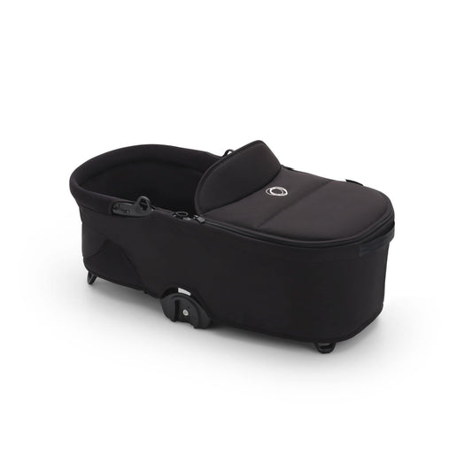Bugaboo Dragonfly Liegewanne mit Lüftungsfenstern, einhändig faltbar in jeder Position, kompatibel mit dem Bugaboo Dragonfly City-Kinderwagen, Midnight Black