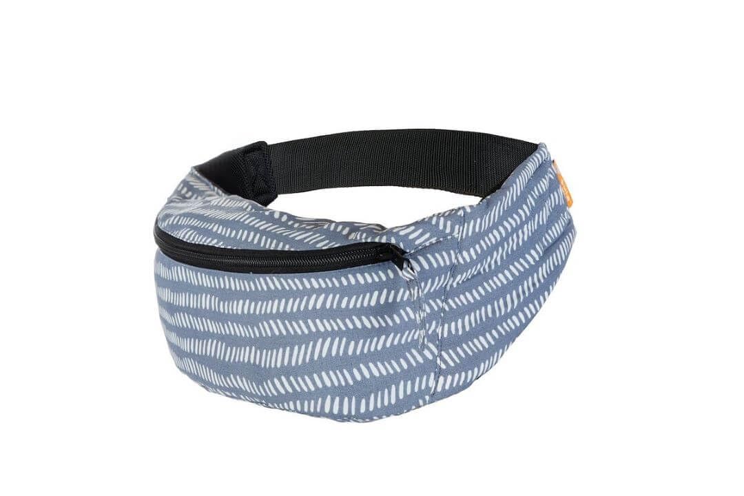 Tula Lite Babytrage und Babytrage-Tasche in Einem, Leicht Kompakt Ergonomisch, Bauchtrage Rückentrage Reise Babytrage, Discover