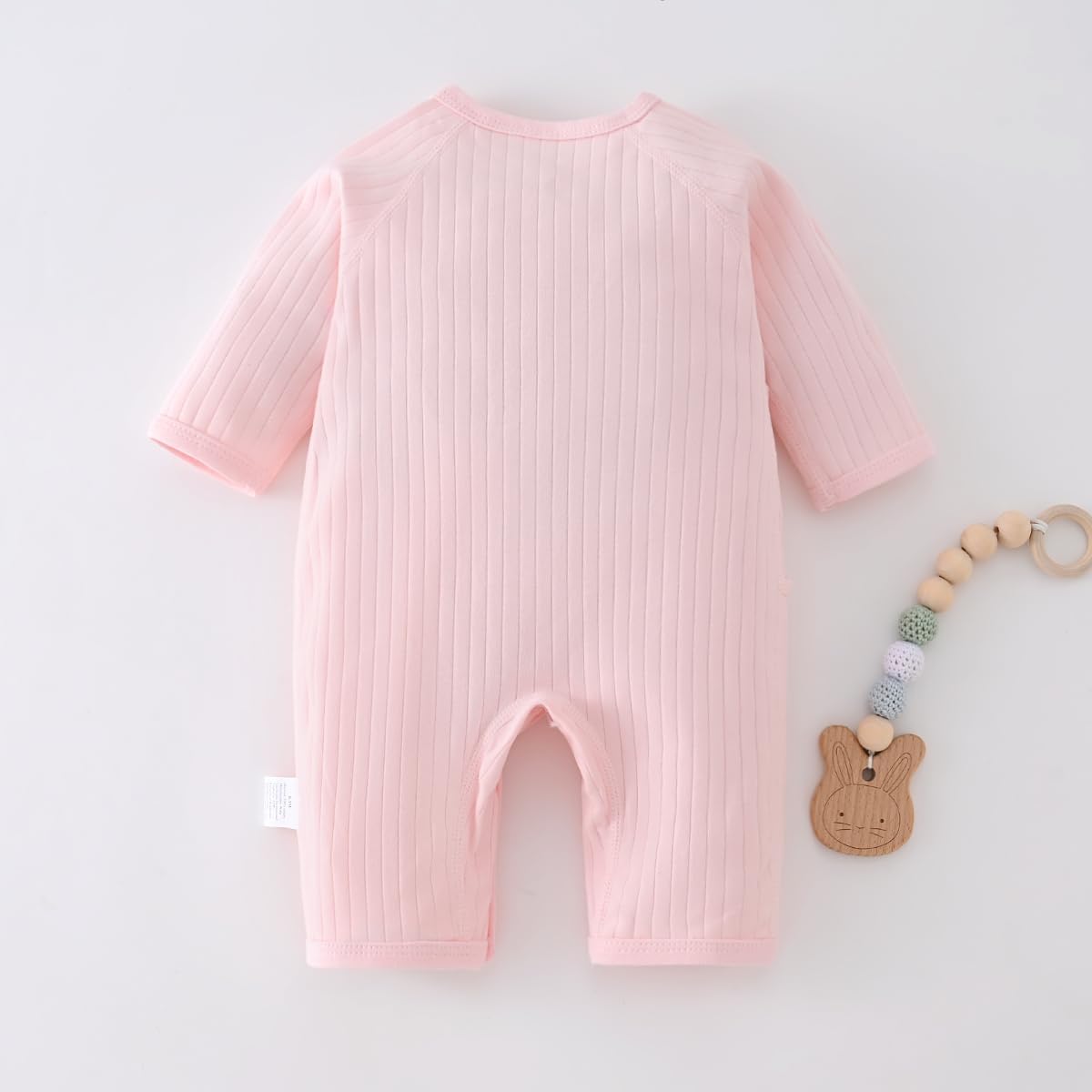 Babyfond 1 Pack Baby Bodysuit, Neugeborenes Baby warmer Baumwollbody mit Hut, 100% Baumwolle Kleinkind Homewear Verdickte Frühlings- und Herbstkleidung