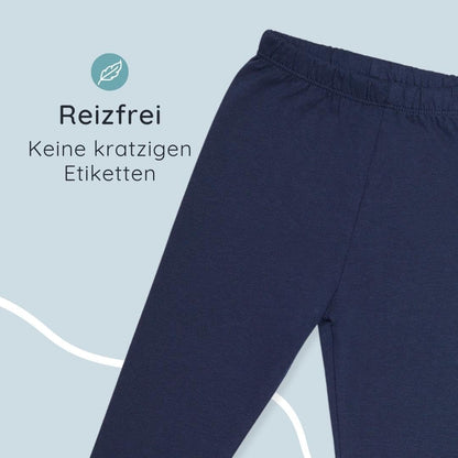 Bramble & Bear (3er-Pack) weiche Leggings für Babys und Kleinkinder – sanfte Unisex Leggings für 0-3 Jahre