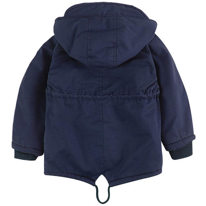 amropi Children's Boys Hooded Jacket with Fleece Lining Coat Parka Jacket Outerwear for 3-10 Years