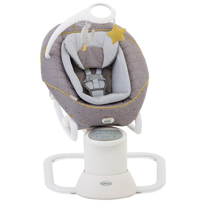 Graco All Ways™ Soother 2-in-1, elektirsche Babyschaukel und tragbare Wippe, ab Geburt bis ca. 9 Monate (9 kg), mit Vibration und einstellbarer Schwunggeschwindigkeit, Little Adventures