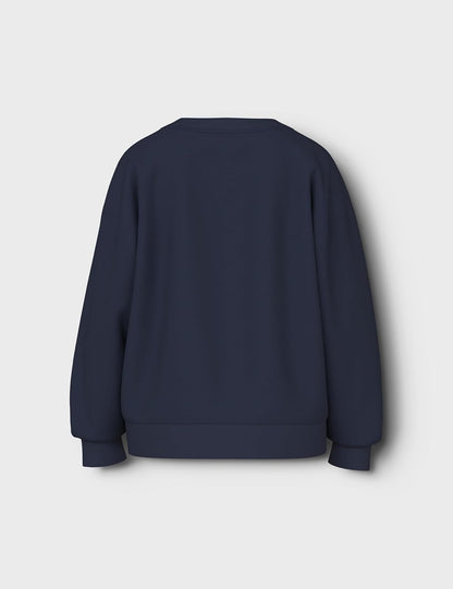 NAME IT Girls' Nkfvanita LS RLX Sweat Unb