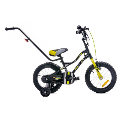 sun baby Jungenfahrrad Kinderfahrrad 14 und 16 Zoll Jungen Tiger Tracker Bike Leicht Stützräder mit Schubstange ab 2-6 Jahre BMX Fahrrad Kinder - Meloni2