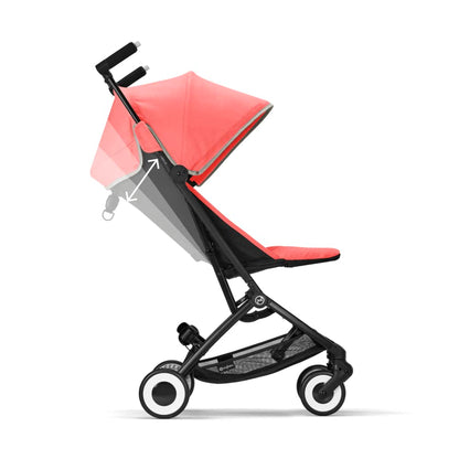 CYBEX Gold Pushchair Dragonfly with One-Pull Harness, From Approx. 6 Months to 4 Years (max. 22 kg), Ultralight (Only 6 kg), Fog Gray (Grey with Silver Frame) 