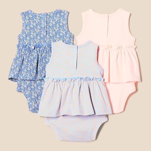 Baby - Mädchen Ärmellose Bodysuit-Kleider