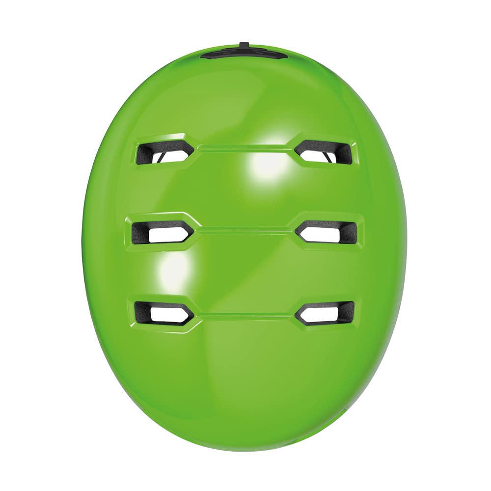 ABUS Skurb Kid Children's Helmet - Robust Bicycle Helmet in Skater Look with Space for a Braid and Various Designs - for Girls and Boys