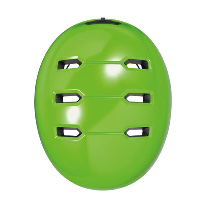 ABUS Skurb Kid Children's Helmet - Robust Bicycle Helmet in Skater Look with Space for a Braid and Various Designs - for Girls and Boys