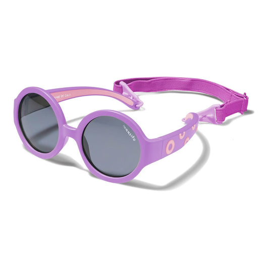 Mausito Sonnenbrille Kinder 6-24 Monate & 2-5 Jahre | VERGLEICHSSIEGER Kindersonnenbrille 100% UV-Schutz | BIEGSAM | Schadstofffreie Kindersonnenbrillen mit Band | Europäisches Design für Kinder