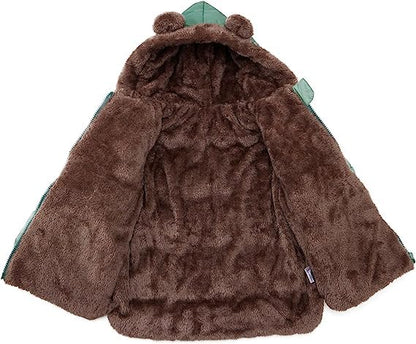 Baby Winter Fleece Coat Kids Boys Jacket Outwear Girls Padded Clothing
