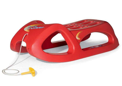 Rolly Toys rollySnow Max (Alter ab 3 Jahre, Farbe Rot, ergonomischer Sitz, mit zwei Bremsen, belastbar bis 100 kg) 200115