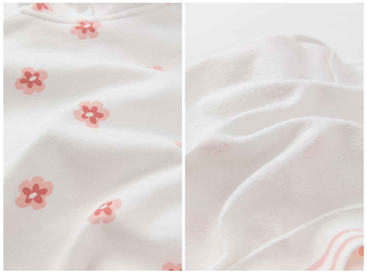 gurcooc Baby Clothing Set Baby Girl Clothing Long Sleeve Floral Hoodies Long Trousers Outfit Clothing 6-30 Months