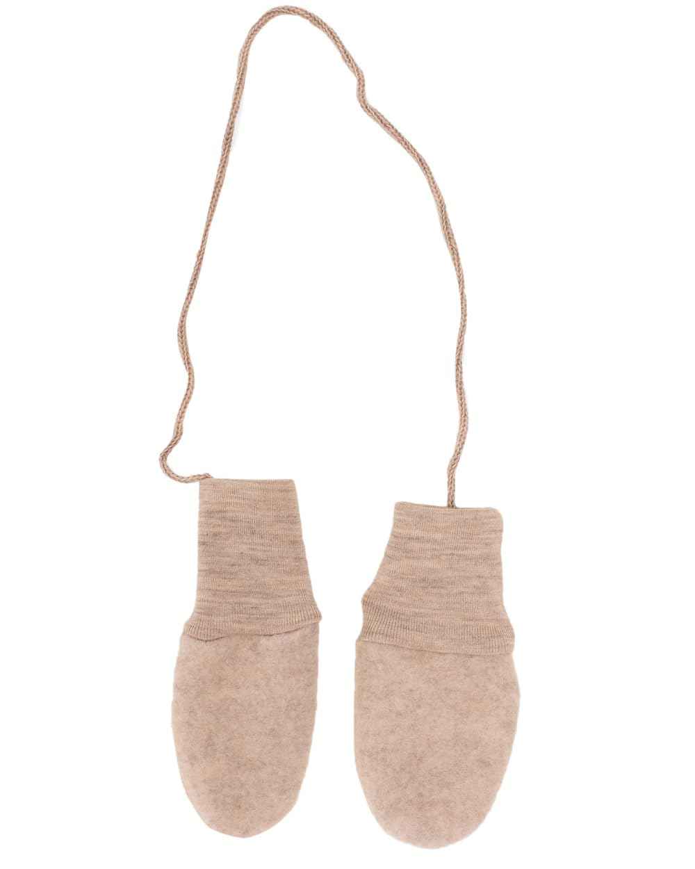 Engel Baby Fäustel ohne Daumen, Fleece, 100% Schurwolle (kbT)