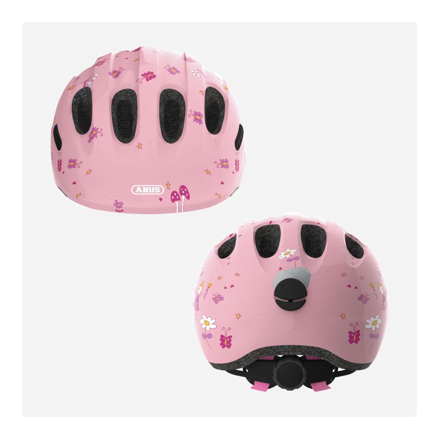 ABUS Kinderhelm Smiley 2.0 - Robuster Fahrradhelm für Mädchen und Jungs