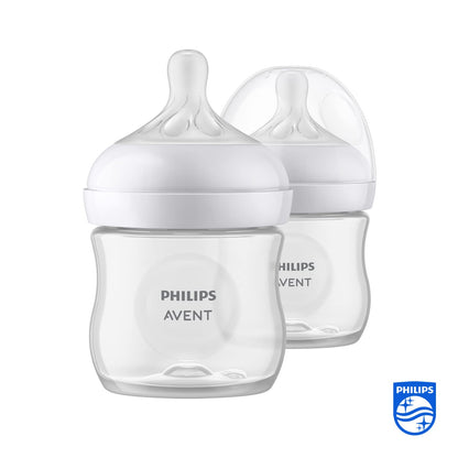Philips Avent Babyflaschen Natural Response – 3x Babyflaschen, 260 ml, für Neugeborene ab 1 Monat, BPA-frei (Modell SCY903/03) - Meloni2