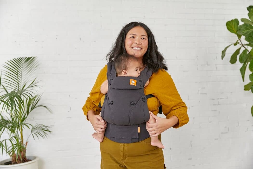 Tula Explore Babytrage für Neugeborene ab Geburt, 3-in-1 Baby-Tragetasche Bauchtrage Rückentrage Ergonomisch (3,2-20,4 kg), Play