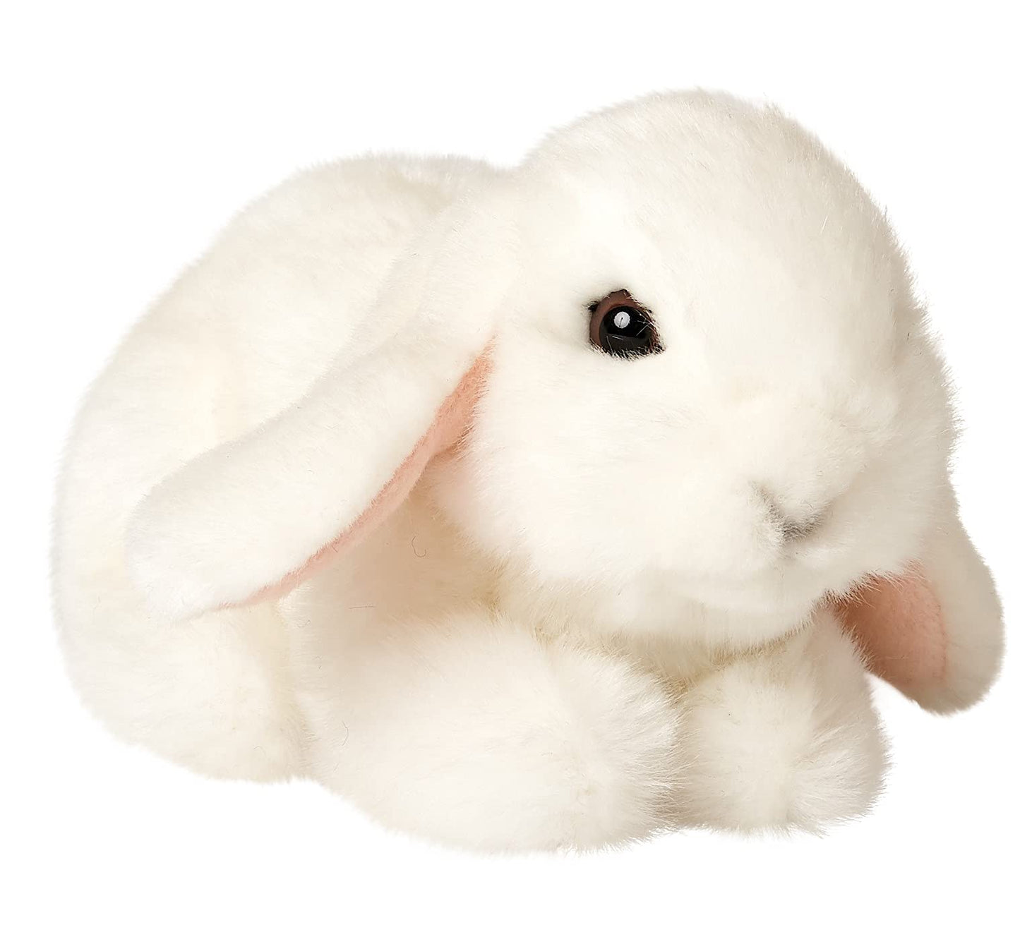 Uni-Toys - Widderkaninchen, liegend (braun) - 18 cm (Länge) - Plüsch-Hase, Kaninchen - Plüschtier, Kuscheltier
