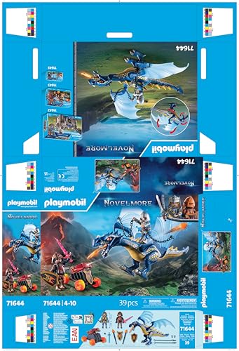 PLAYMOBIL Novelmore 71642 Arwynns Castle, Knight's Castle, Includes Three Knights and Numerous Accessories for Realistic Battles, Action-packed Toy for Children from 4 Years