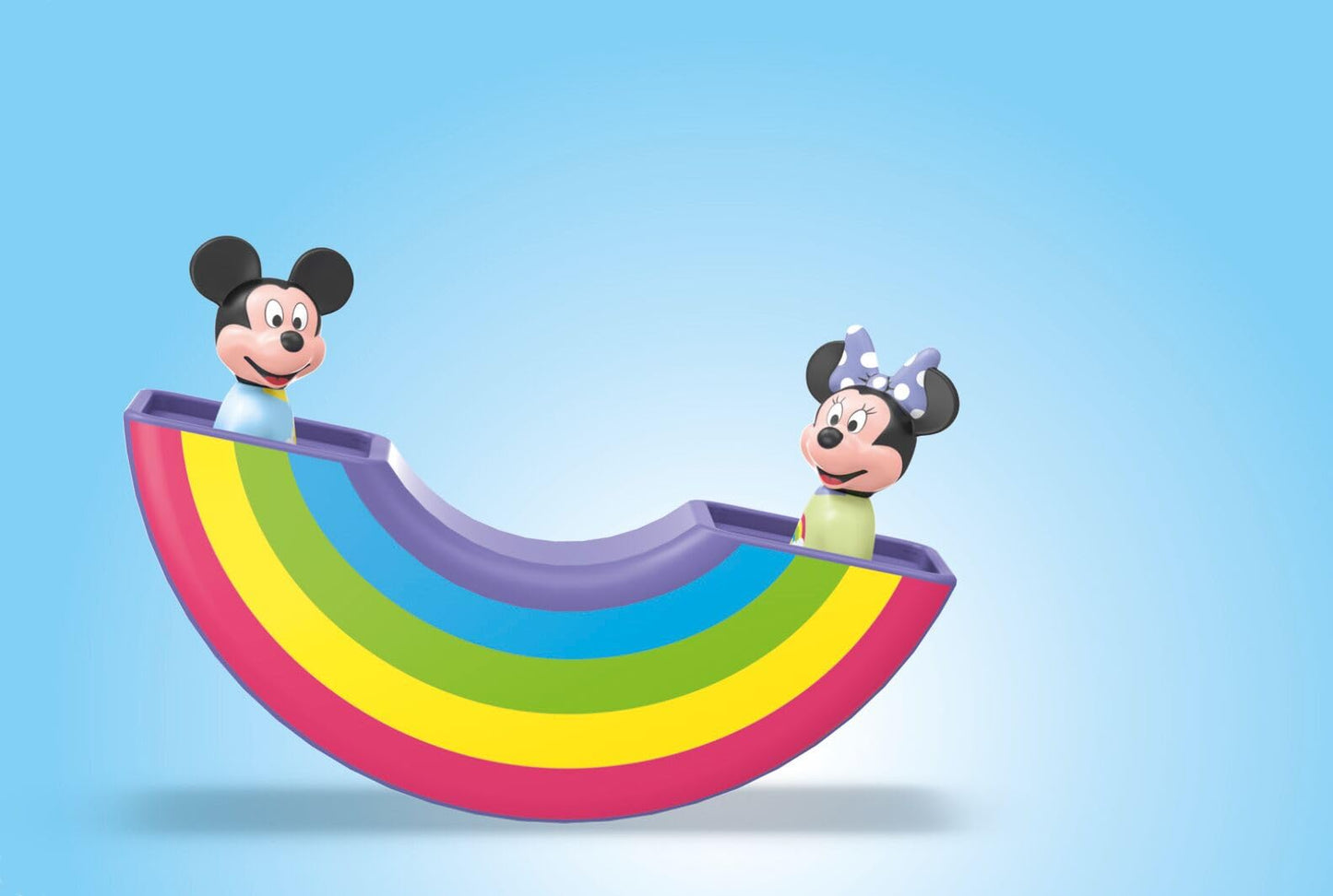 PLAYMOBIL JUNIOR | Disney | Micky Maus & Minnie Maus | Wolkenflug | nachhaltiges Spielzeug für Kinder ab 1 Jahr | 71697