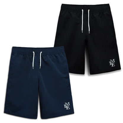 MEILONGER Badehose Jungen Badeshorts Schnelltrocknend Boardshorts mit Netzfutter Taschen und Verstellbarem Tunnelzug