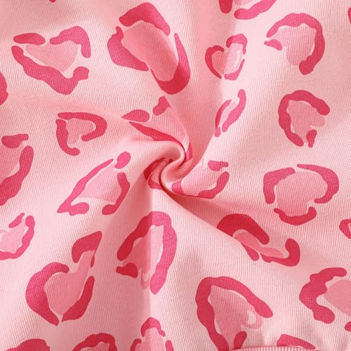 Mädchen Herz Pullover Baumwolle Kinder Valentinstag Sweatshirt Crew Neck Langarm Winter Kleidung Tops 2-7 Jahre