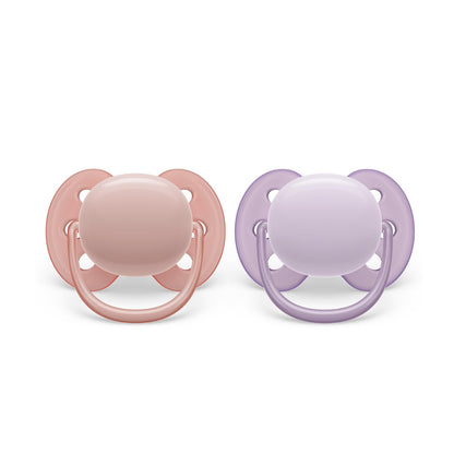 Philips Avent ultra soft Schnuller - 4er Pack, BPA-freier, extra weicher Schnuller für Babys von 0-6 Monaten, inklusive Transport- und Sterilisationsbox, (Modell SCF091/35) - Meloni2