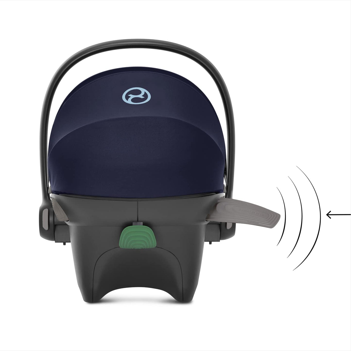 CYBEX Gold Babyschale Aton S2 i-Size, Ab Geburt bis ca. 24 Monate, Max. 13 kg, Inkl. Neugeboreneneinlage, SensorSafe kompatibel, Ocean Blue - Meloni2