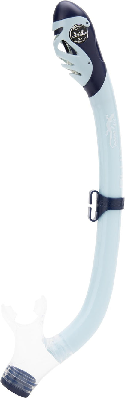 CRESSI Tinetto Rocks Dry Set - Kinderschnorchelset Kurze verstellbare Flossen, Silikonmaske und trockener Schnorchel