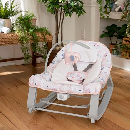 Ingenuity, Keep Cozy 3 in 1 Grow with me Wippe Weaver mit Vibrationen, 2 Liegepositionen und 3 Wippfunktionen, mehrfarbig