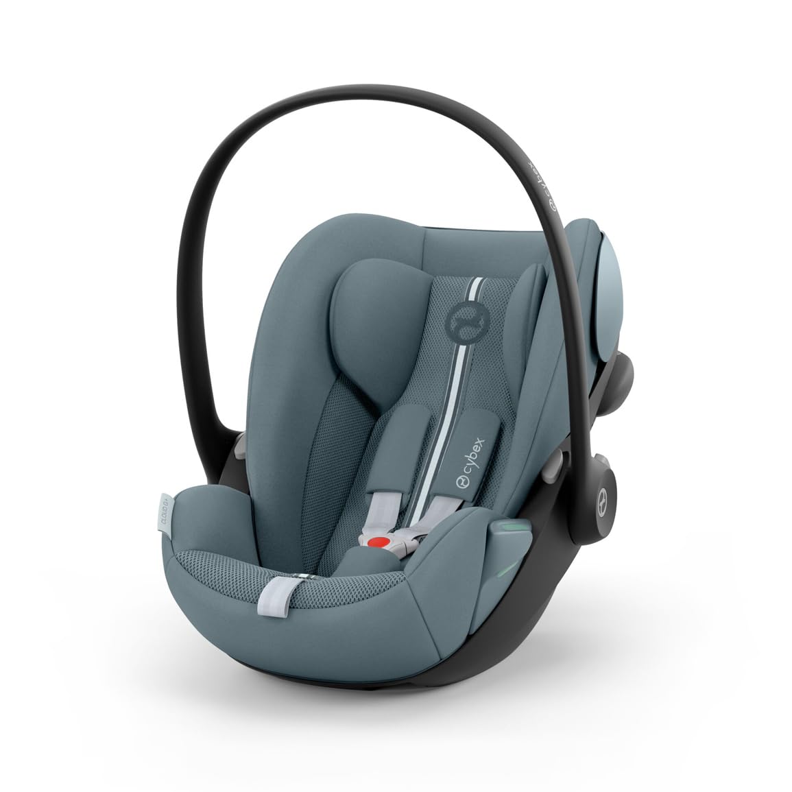 CYBEX Gold Babyschale Cloud G i-Size Comfort, Inkl. Neugeboreneneinlage, Ab Geburt bis ca. 24 Monate, Für Kinder ab 40 cm bis 87 cm, Max. 13 kg, Moon Black - Meloni2