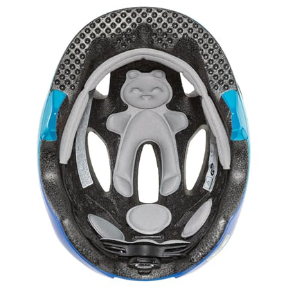 uvex oyo - leichter Fahrradhelm für Kinder - individuelle Größenanpassung - erweiterbar mit LED-Licht