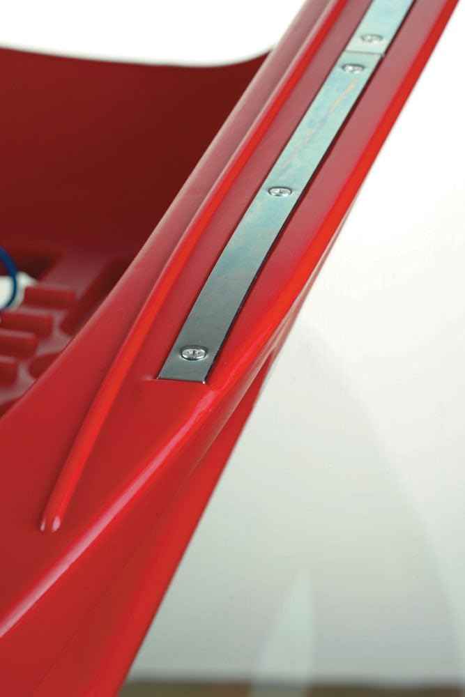 Rolly Toys rollySnow Max (Alter ab 3 Jahre, Farbe Rot, ergonomischer Sitz, mit zwei Bremsen, belastbar bis 100 kg) 200115