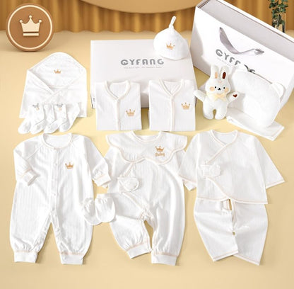 Passt! Baby Clothing Set Complete Gift Set Girls Boys Newborn First Equipment 20 Pieces 100% Cotton 0-6 Months