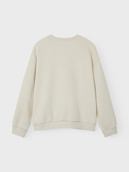 NAME IT Girls' Relaxed Fit Sweatshirt