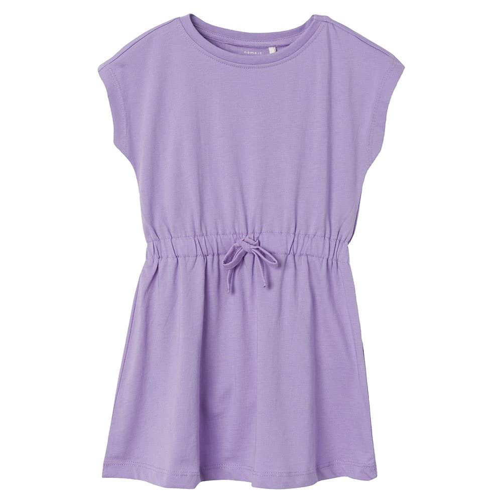 NAME IT Girls' Nkfmie SS Dress Noos
