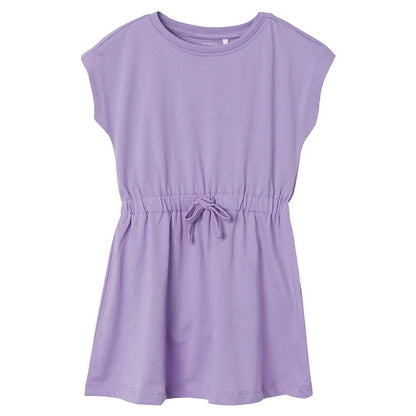 NAME IT Girls' Nkfmie SS Dress Noos