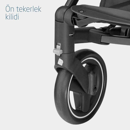 Maxi-Cosi Mara Buggy, sehr leichter und kompakter Kinderbuggy mit 3 Liegepositionen, geeignet ab der Geburt bis ca. 4 Jahre (max. 22 kg), Brave Graphite